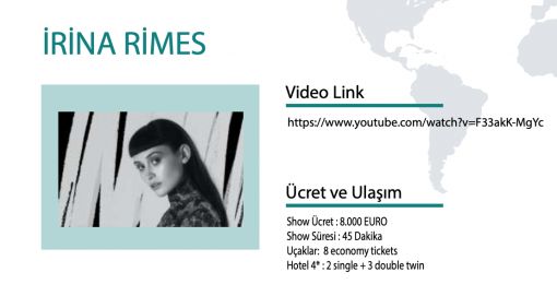  irina rimes manager, irina rimes menejeri, irina rimes menajeri, irina rimes contact, irina rimes iletişimi, irina rimes iletişim, irina rimes websitesi, 